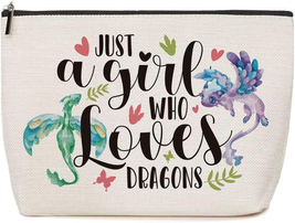 Dragon Gifts for Girls Dragon Gifts for Dragon Lover Dragon Makeup Bag Christmas - £16.36 GBP