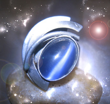 HAUNTED RING OPEN YOUR SACRED THIRD EYE HIGHEST LIGHT COLLECTION OOAK MAGICK image 2