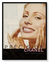 Chanel Precision Skincare Precisely Targeted Vintage 2001 Print Magazine Ad - $9.70