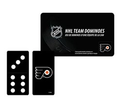 NHL Philadelphia Flyers Team Dominoes Full Set Of 28 In Gift Tin Ages 6+ - £15.65 GBP