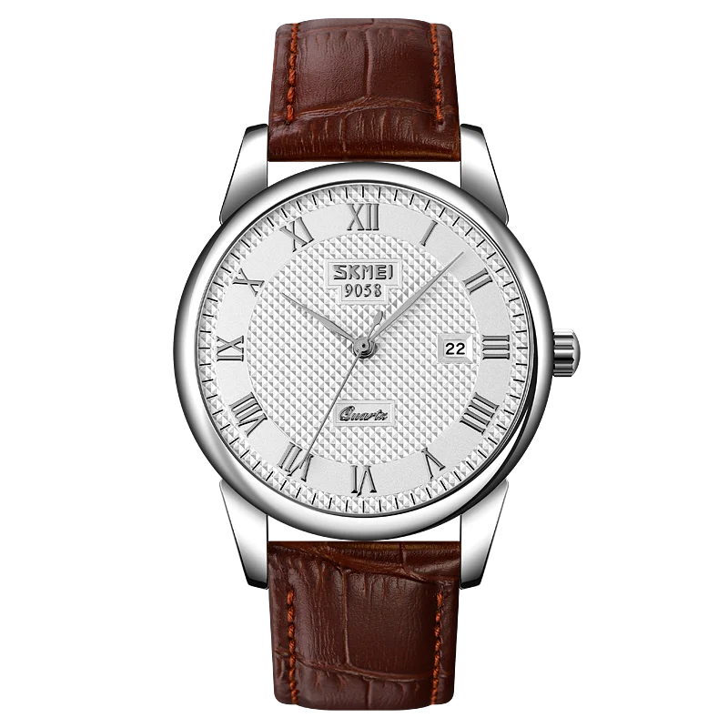 9058 Men 3Bar Waterproof Quartz Wristwatches relogio masculino Mens Watc... - £21.97 GBP