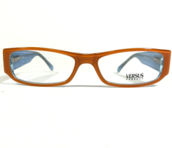 Versus by Versace MOD.8019 485 Eyeglasses Frames Blue Orange Rectangle 50-15-135 - £67.11 GBP