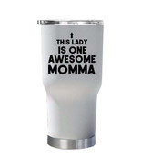 Awesome Momma Tumbler 30oz Funny Ladies Mother Tumblers Christmas Gift F... - £23.22 GBP