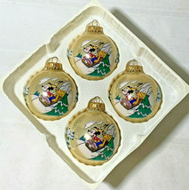 Mickey Unlimited Vintage Glass Ornaments Krebs - £39.47 GBP