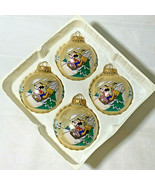 Mickey Unlimited Vintage Glass Ornaments Krebs - £38.60 GBP