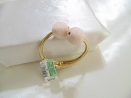 Inc International Concepts Gold-Tone Thread-Wrapped Ball Bracelet M300 $29 - £6.01 GBP