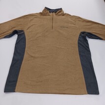 Columbia XM6279 Men's Brown/Black Pine Ridge Fleece 1/4 Zip Sweatshirt Size M image 10