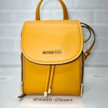 Michael Kors Women XS MINI Backpack Travel School Bag Shoulder Satchel HoneyComb - £102.98 GBP