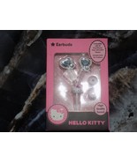 Hello Kitty Rhinestone Enamel Earbuds W/Extra Ear Cushions Sarino 2013 NEW - $460.06 MXN