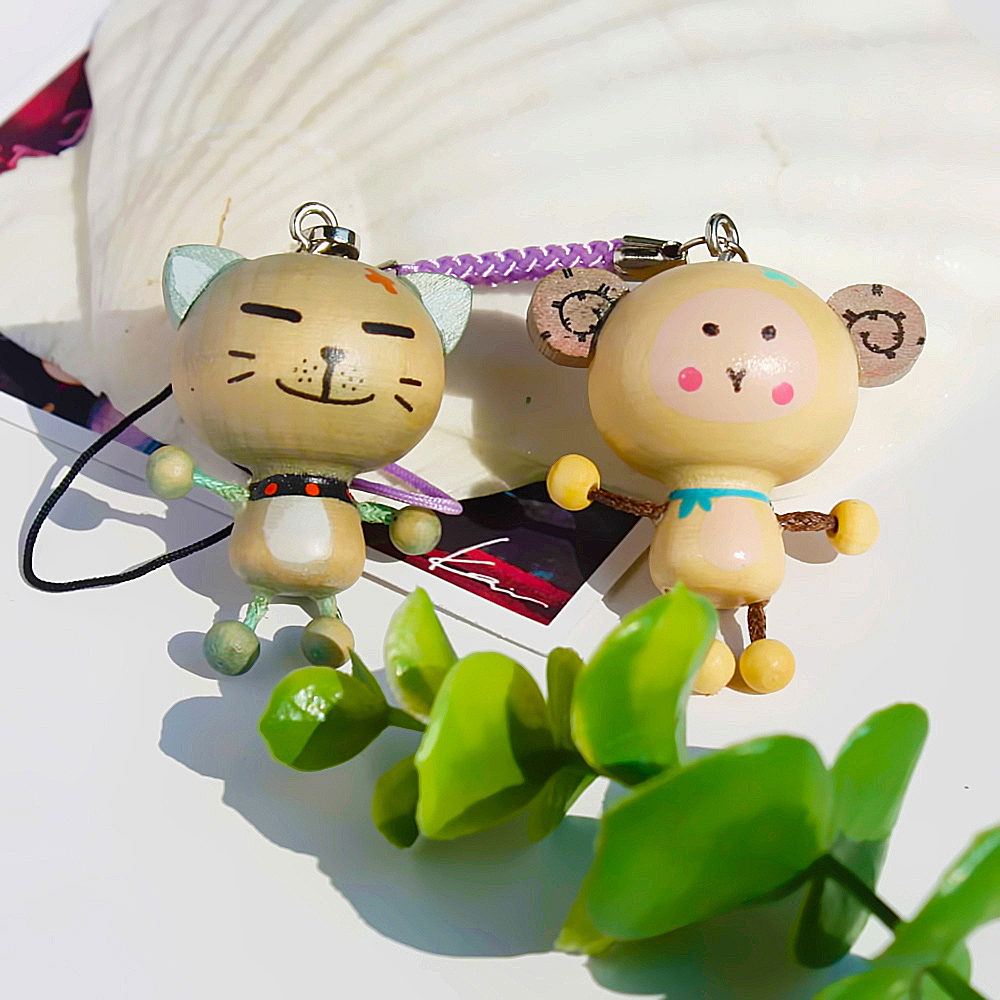 [Happy Animals-2] Cell Phone /Camera/ Handbags Charm Strap