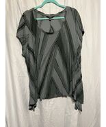 Simply Vera Vera Wang Green Women’s Top 1X Short Sleeve - $363.68 MXN