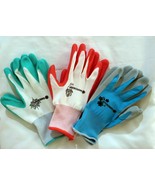 1 Pair Gardena Gardening Yard Gloves Nitrile Dipped Anti-Slip Knit Wrist - £2.39 GBP
