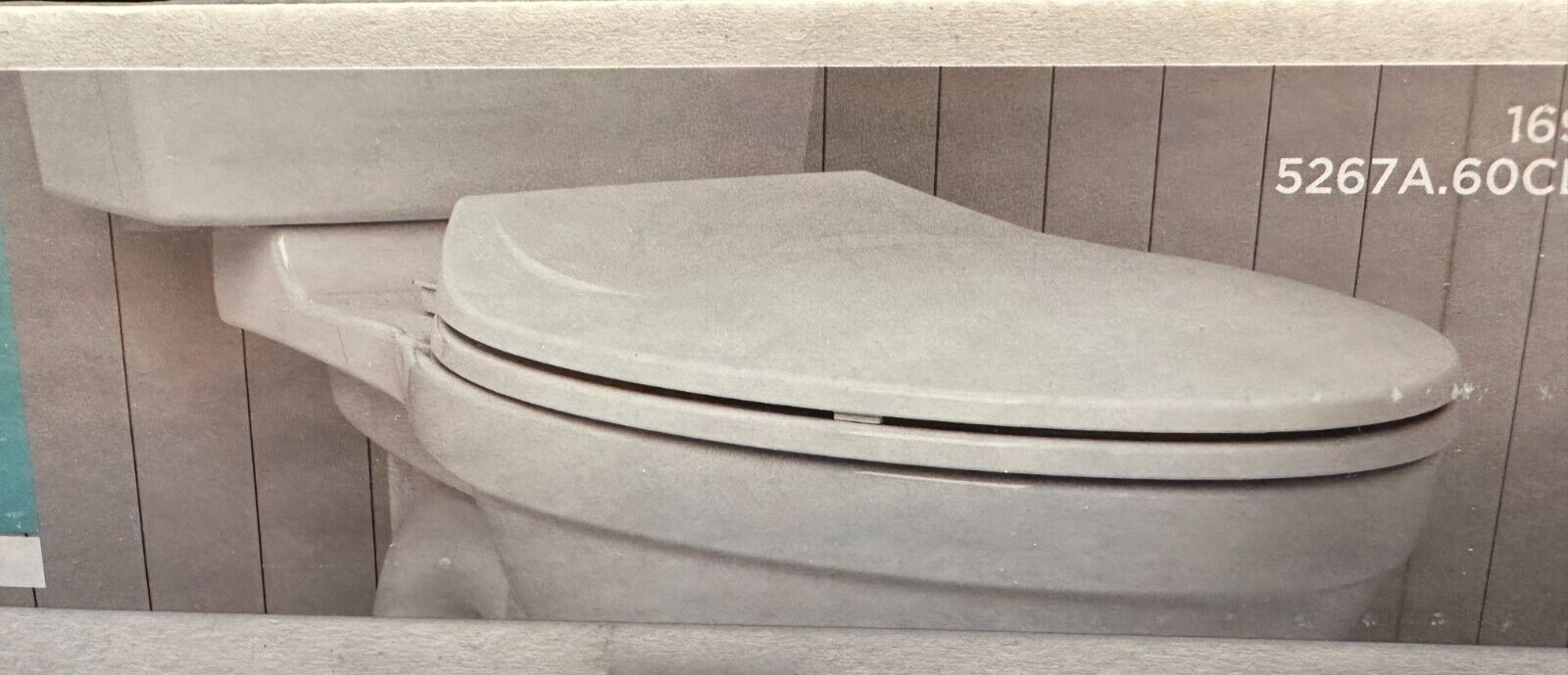 AMERICAN STANDARD MIGHTY TUFF SLOW CLOSE ELONGATED TOILET SEAT 5267A