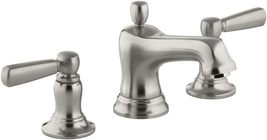 Kohler 10577-4-SN Bancroft Widespread Bathroom Faucet - Vibrant Polished Nickel - £288.48 GBP