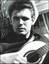 Duane Eddy with vintage Martin acoustic guitar 8 x 11 b/w pin-up photo - $4.23