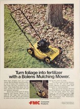 1977 Print Ad Bolens 20&quot; Mulching Lawn Mowers FMC Corporation Port Washington,WI - £15.62 GBP
