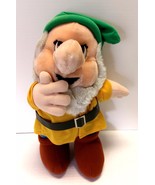 Vintage Disney Bashful Dwarf Snow White Plush Stuffed Toy Rubber Band En... - £39.84 GBP