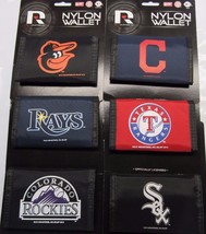 MLB Printed Tri-Fold Nylon Wallet RICO -Select- Team Below - £10.38 GBP+