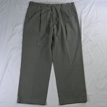 Enro 40 x 30 Green Platinum Cotton Pleated Dress Mens Pants - £13.36 GBP