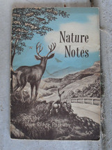 Vintage 1953 Booklet - Nature Notes on the Blue Ridge Parkway - £13.41 GBP