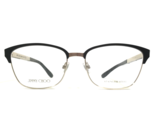Jimmy Choo Eyeglasses Frames JC192 003 Matte Black Silver Sparkly 54-16-140 - $74.58