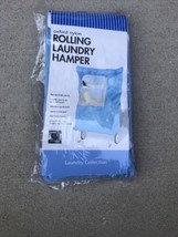 Whitmor  Oxford Nylon Rolling Laundry Hamper - £6.33 GBP