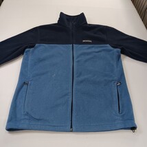 Columbia WT3220 Men’s LT Steens Mountain 2.0 Black/Blue Full Zip Fleece Jacket image 13