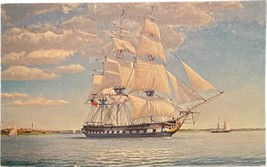 U. S. Frigate Constellation, Baltimore, MD, vintage postcard  - £7.85 GBP