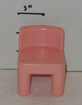 Vintage Little Tikes Dollhouse Pink Chair Replacement - £12.11 GBP