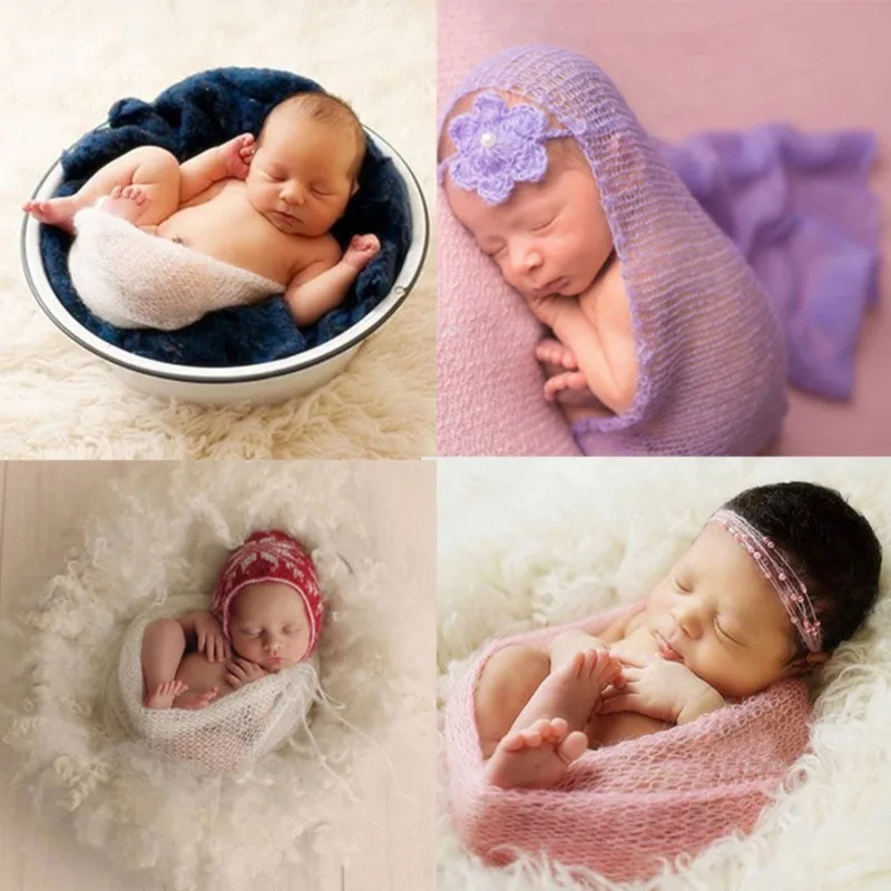 Game Fun Play Toys 40x60cm Newborn Photography Props Blanket Baby Infant Photo B - £23.10 GBP
