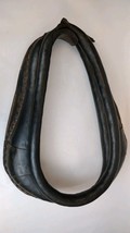 Antique Black Leather Horse Collar 27&quot; Country Cabin Decor For Mirror, A... - $84.14