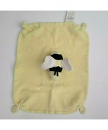 Burts Bees Baby Yellow Black White Crinkle Fleece Bee Lovey Security Bla... - $20.36 CAD