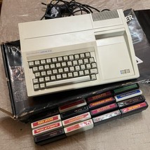 Ti-99/4A Vintage Home Computer With Box And 16 Cartridges Tested Working - $125.40