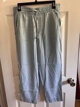 GAP Mid-Rise Elastic-Waist Tapered-Leg Ankle-Length Easy Pant NWT  MEDIUM - $29.69