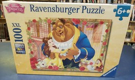 Disney Princess Beauty and The Beast Ravensburger Puzzle100 PC XXL - £19.38 GBP