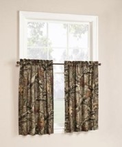 Mossy Oak Break-Up Infinity Window Curtain Panels,Set Of 2, Dimensions: 29&quot; x 36 - £18.40 GBP