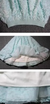 Light BLUE Tulle Skirts High Waisted Puffy Tutu Skirt Princess Outfit Plus Size image 11
