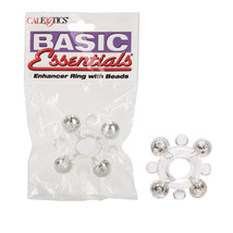 Basic Essentials Enhancer Ring With Beads Clear - $3.95