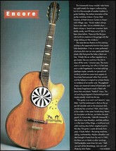 Matt Umanov Guitars Rare Unnamed 1945 Homemade Vintage guitar history article - £2.99 GBP