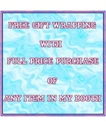 Free Gift Wrapping - $0.00