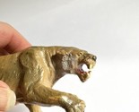 Vtg 80s Safari LTD Carnegie Smilodon Saber Tooth Tiger Rare Prehistoric ... - £31.71 GBP