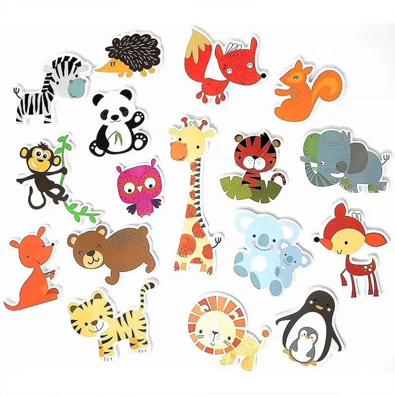 Animal bath toys fun foam animals with bath toy storage bag baby bath toy children s thumb200