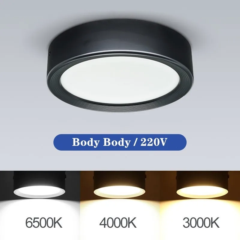 Ultra Thin Led Ceiling Light 15w 10w Ceiling lamps 220V Surface Mounted Ceiling  - £132.45 GBP