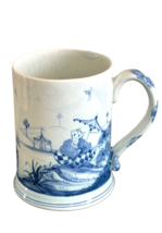 Deborah Sears Oxford England Hand Crafted and Hand Painted Delft Mug - $179.00