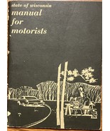 1967 Wisconsin &quot; manual for Motorists &quot; book ...and 1967 Wisconsin road map - £11.06 GBP