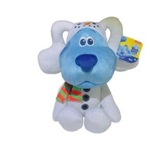 Blue’s Clues &amp; You Blues Christmas Snowman 16” Plush Stuffed Toy Nickelodeon NWT - £17.78 GBP