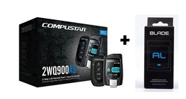 Compustar CS2WQ900AS Car Remote Start and Alarm LCD Remote + BLADE-AL By... - £283.66 GBP