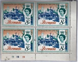 Bermuda Postage Stamp - General Post Office,1869, Postage 8d Queen Elizabeth II - £1.75 GBP