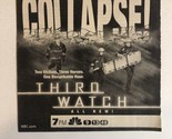 Thirdwatch NBC Print Ad Collapse TPA4 - $5.93