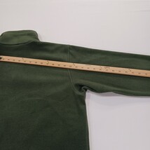 Columbia XM6981 Men's Medium Green Full Zip Fleece Jacket Stand-Up Collar Pocket image 8